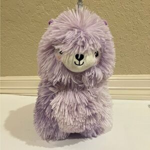 Adorable Purple Plush Llama Toy